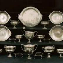 19 Soprintendenza Archeologica di Pompei - Moregine- Vasellame da tavola in argento