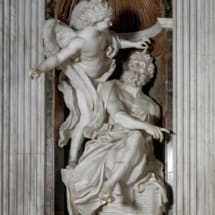 33 Soprintendenza per i Beni Artistici e Storici di Roma- Santa Maria del Popolo - Roma-Cappella Chigi- G.L.Bernini - 'Abacuc'.a