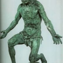 45 Statua in bronzo- Giobbe - F. Messina Musei Vaticani